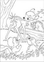 coloring page Bambi 2